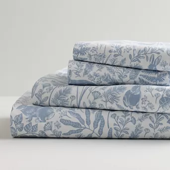 Cuddl Duds® Heavyweight Cotton Flannel Sheet Set with Pillowcases